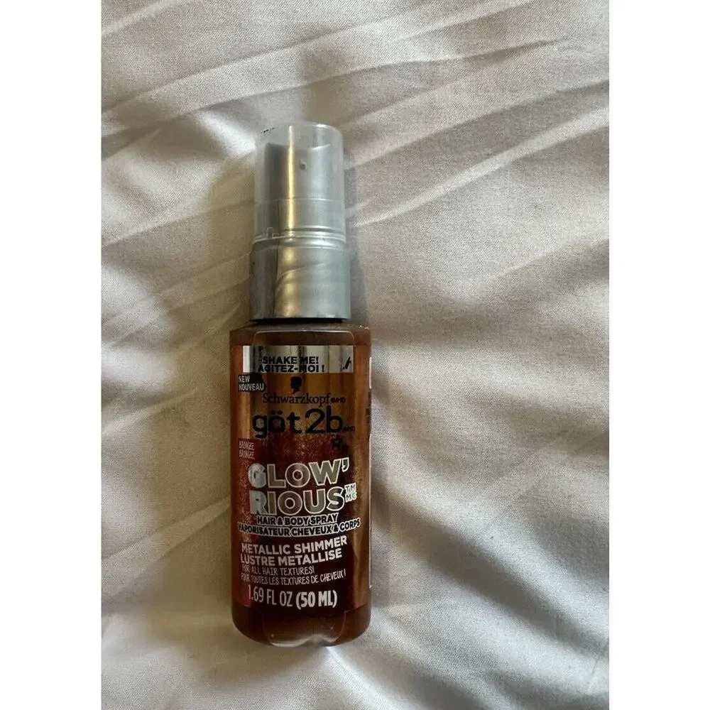 got2b GLOW'RIOUS Metallic Shimmer Hair Glitter & Body Glitter Duel Spray 5 Pk